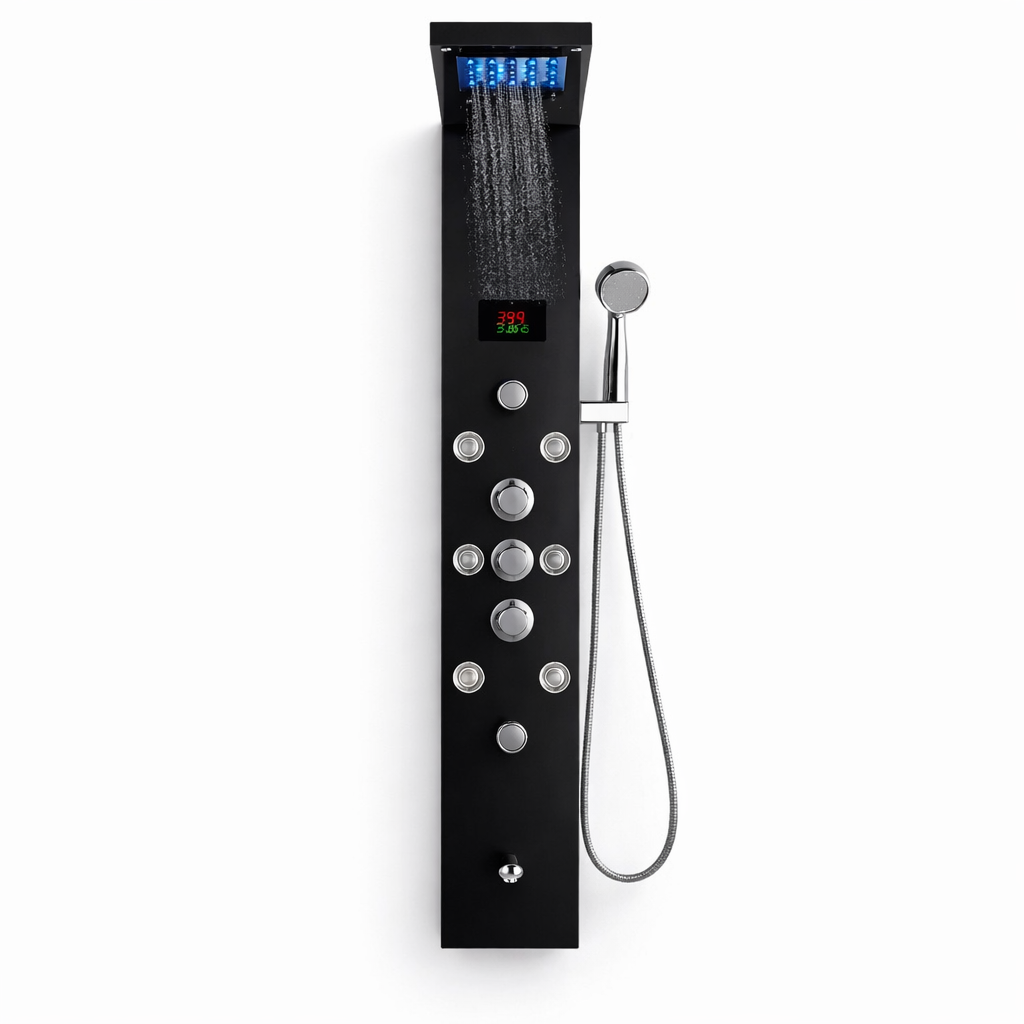 Colonne de Douche murale Vitalys Plus - Noir
