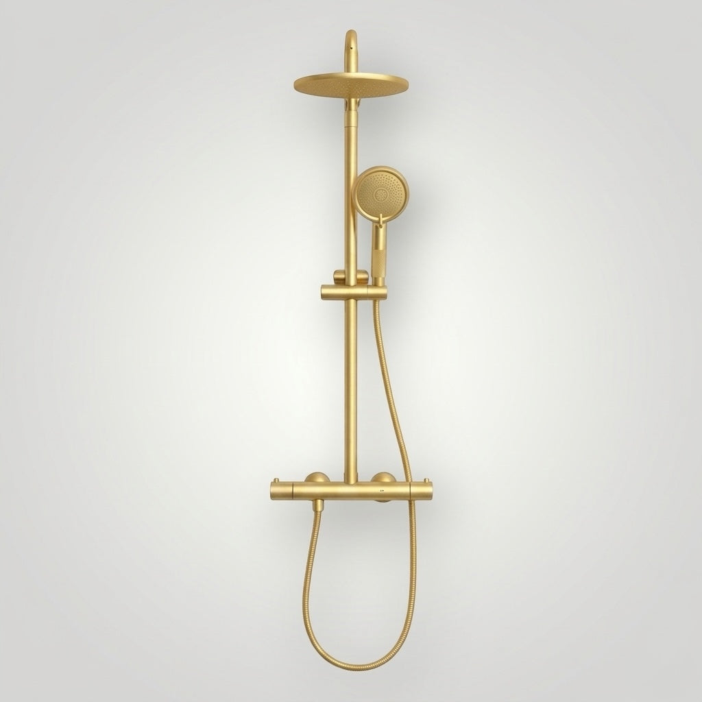Colonne De Douche Thermostatique Dorée