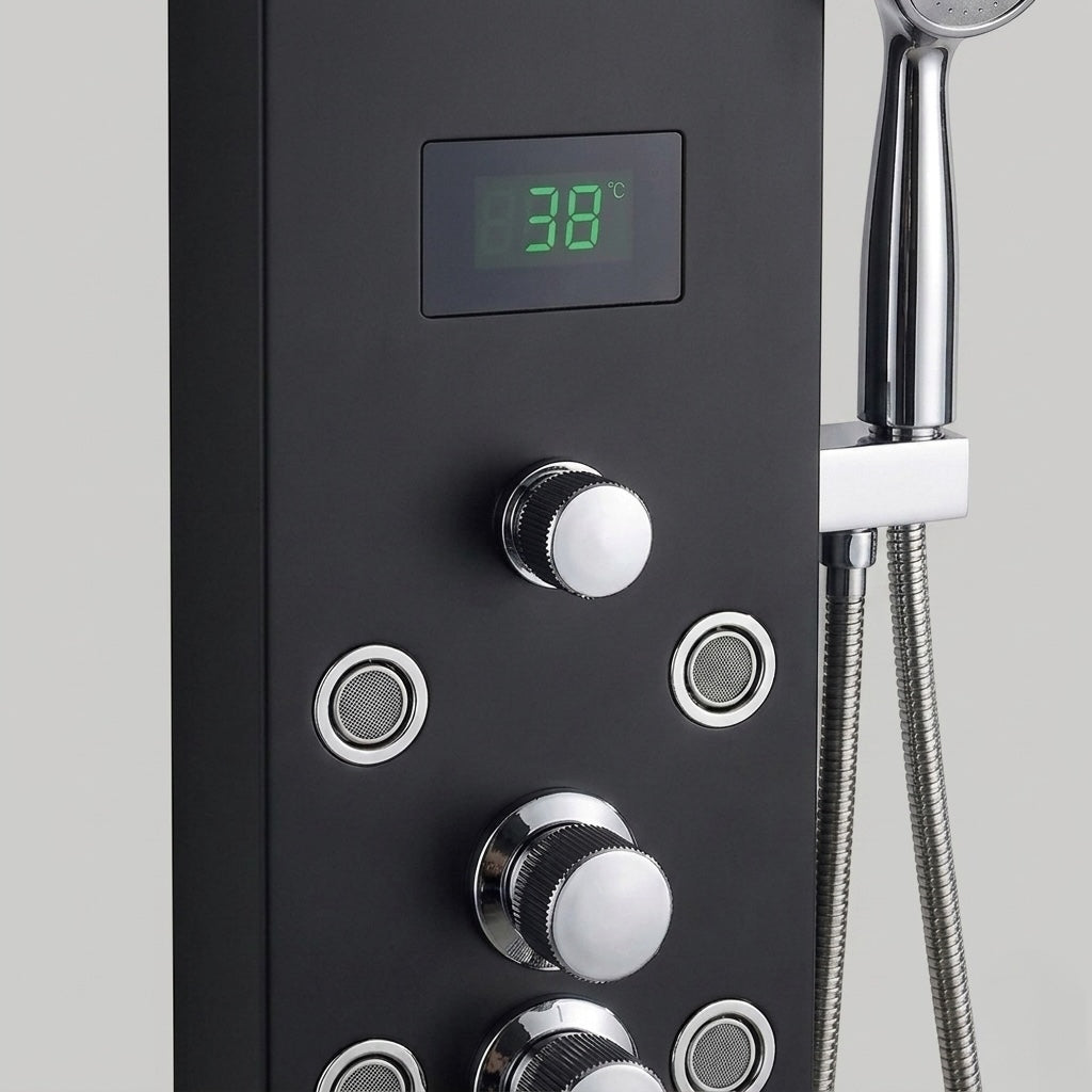 Colonne de Douche murale Vitalys Plus - Noir