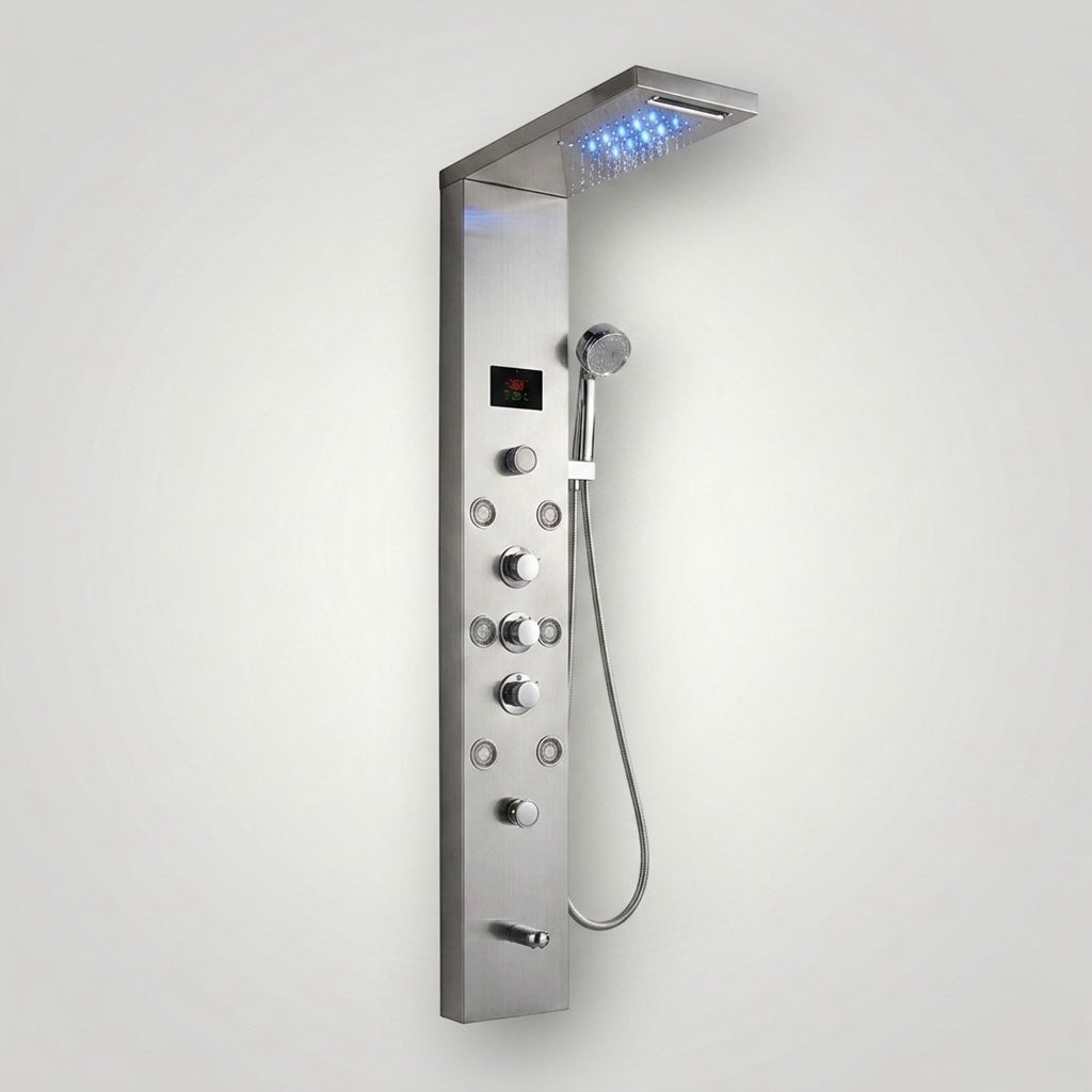 Colonne de Douche murale Vitalys Plus - Argent