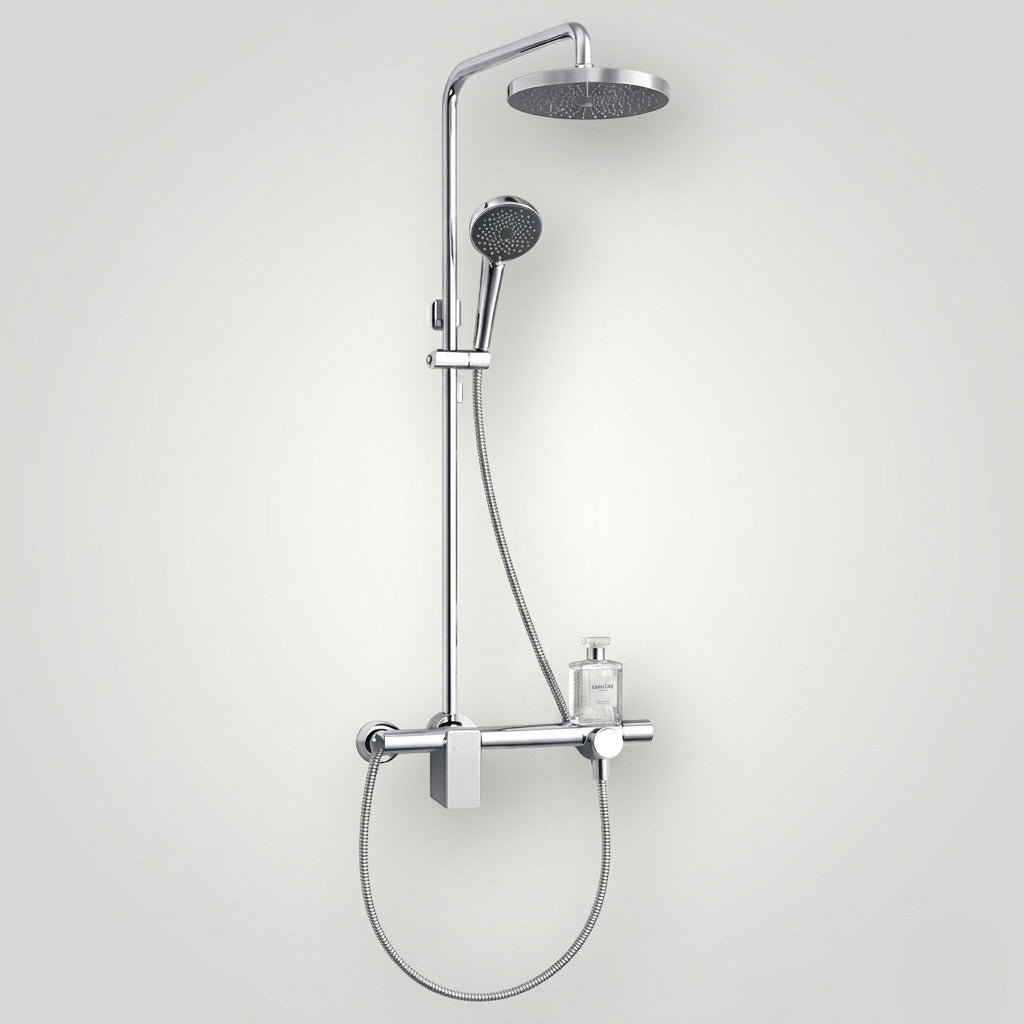 Colonne De Douche Thermostatique Argent
