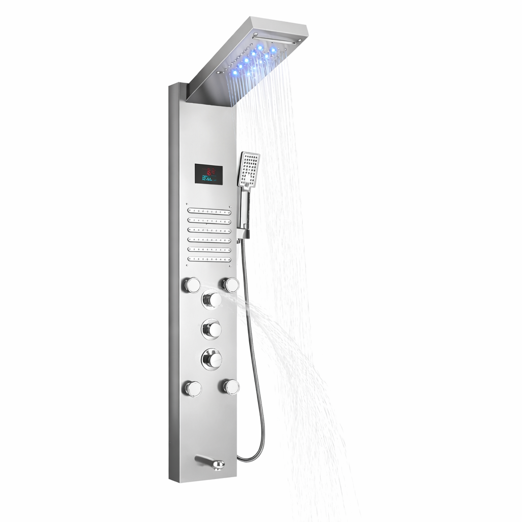 Colonne de Douche murale Vitalys - Argent