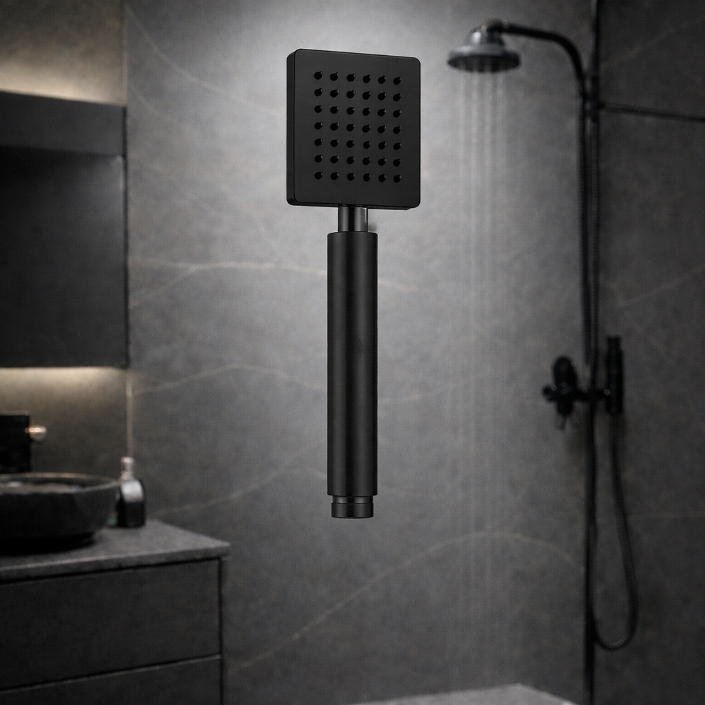 Douchette Vitalys Rectangulaire - Noir