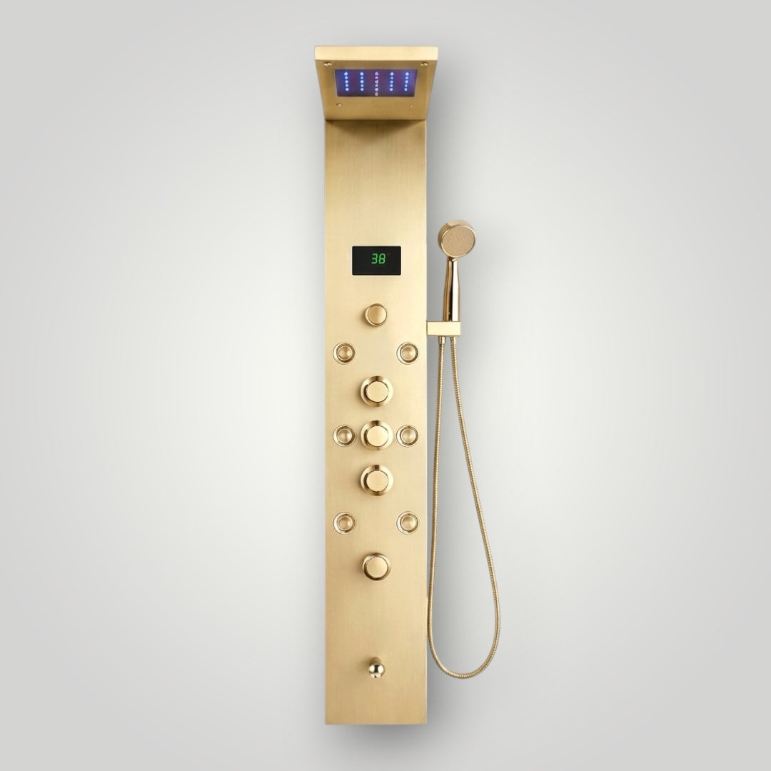 Colonne de Douche murale Vitalys Plus - Or
