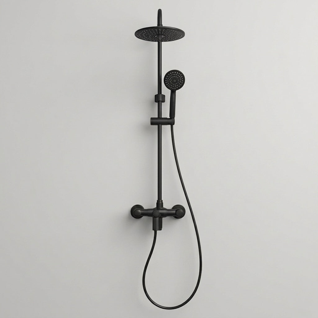 Colonne De Douche Thermostatique Noire