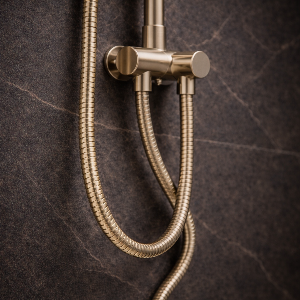 Flexible de douche Vitalys - Or