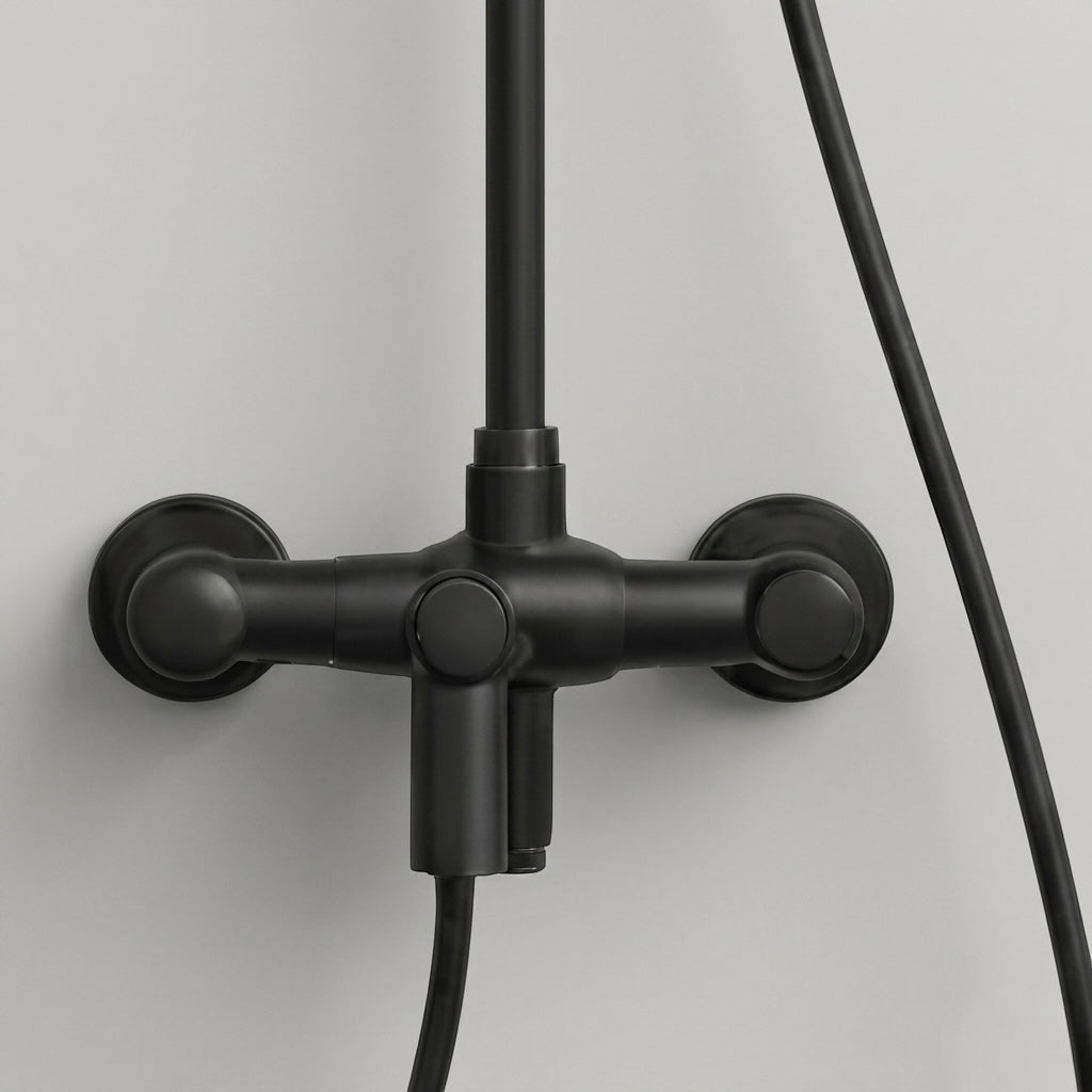 Colonne De Douche Thermostatique Noire