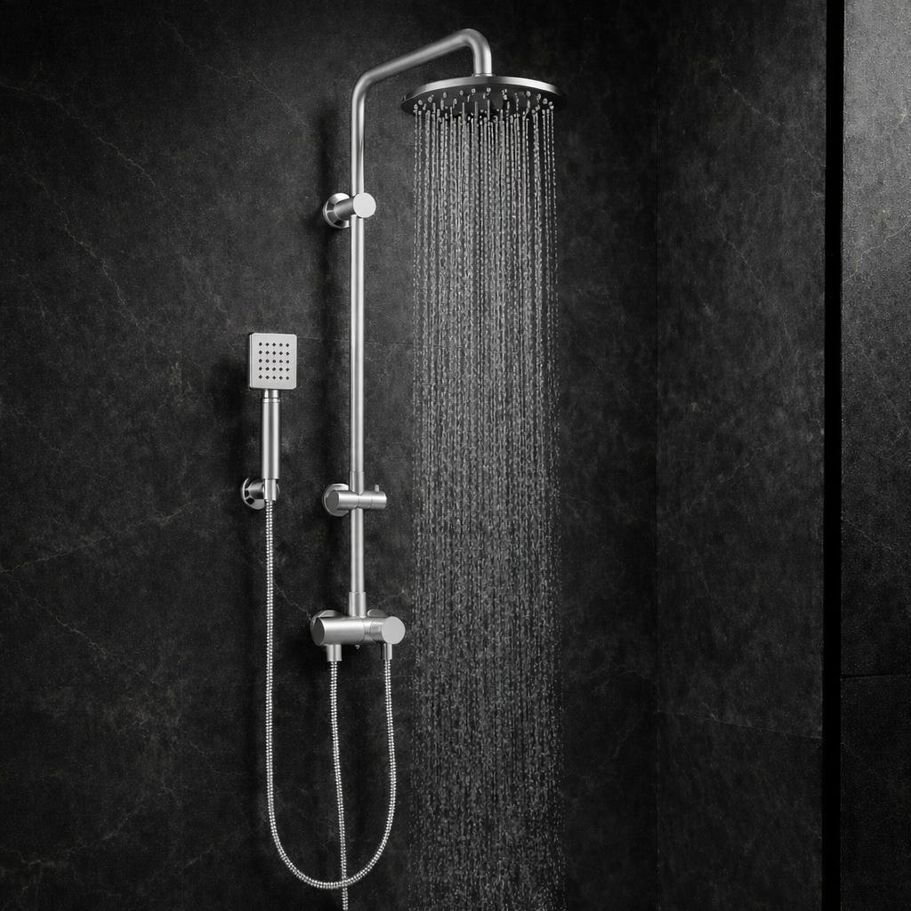 Douchette Vitalys Rectangulaire - Argent