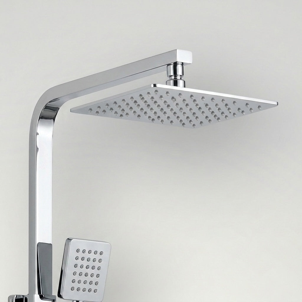 Colonne De Douche Rectangulaire Argent