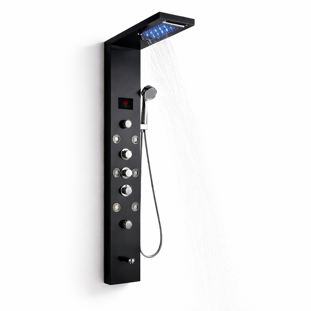 Colonne de Douche murale Vitalys Plus - Noir