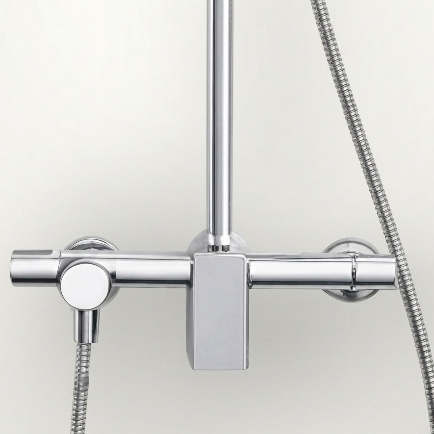 Colonne De Douche Thermostatique Argent
