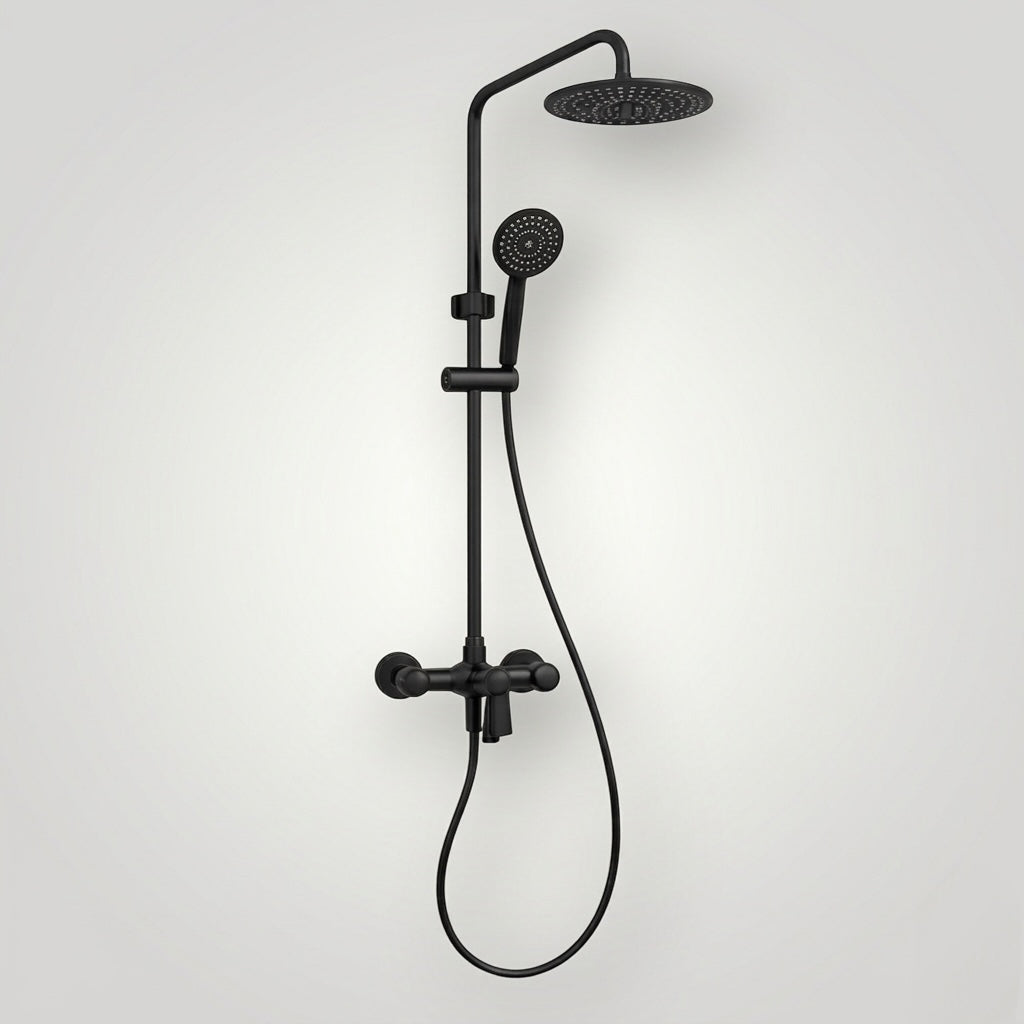 Colonne De Douche Thermostatique Noire