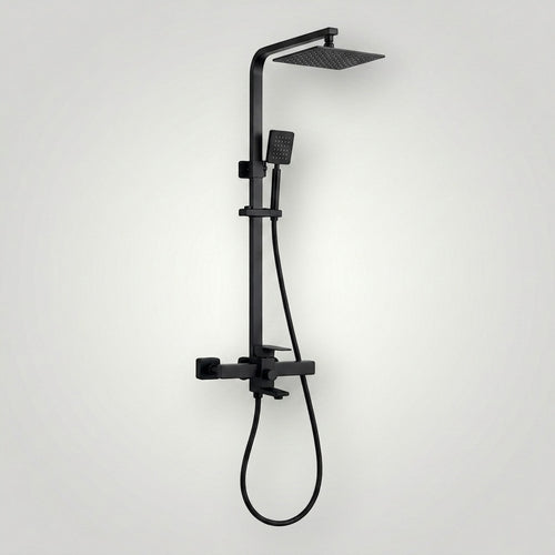 Colonne De Douche Rectangulaire Noire