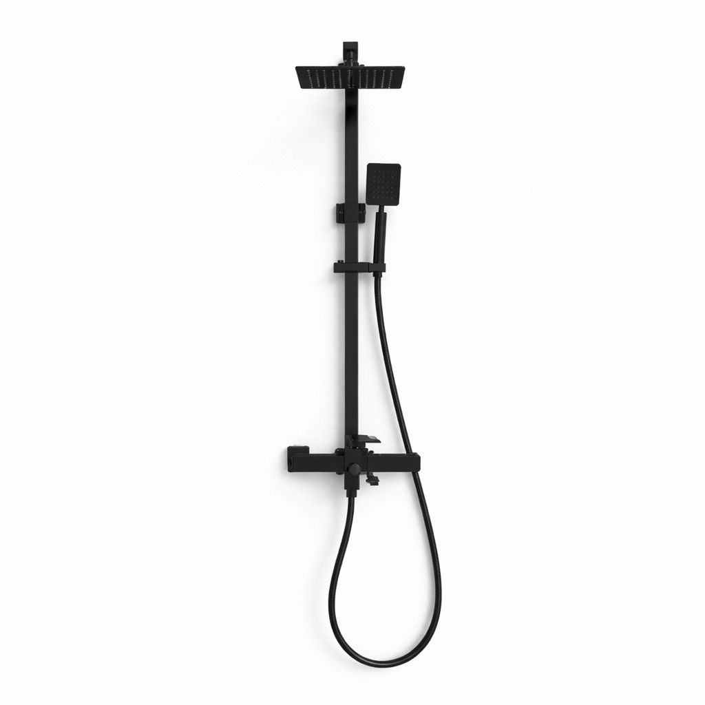 Colonne de Douche rectangulaire Vitalys - Noir