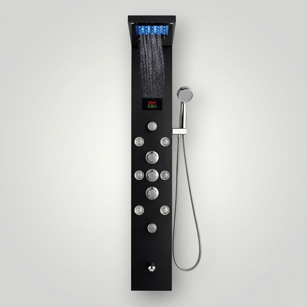 Colonne de Douche murale Vitalys Plus - Noir
