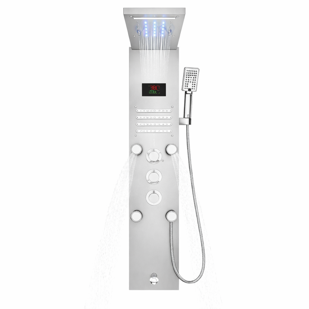 Colonne de Douche murale Vitalys - Argent