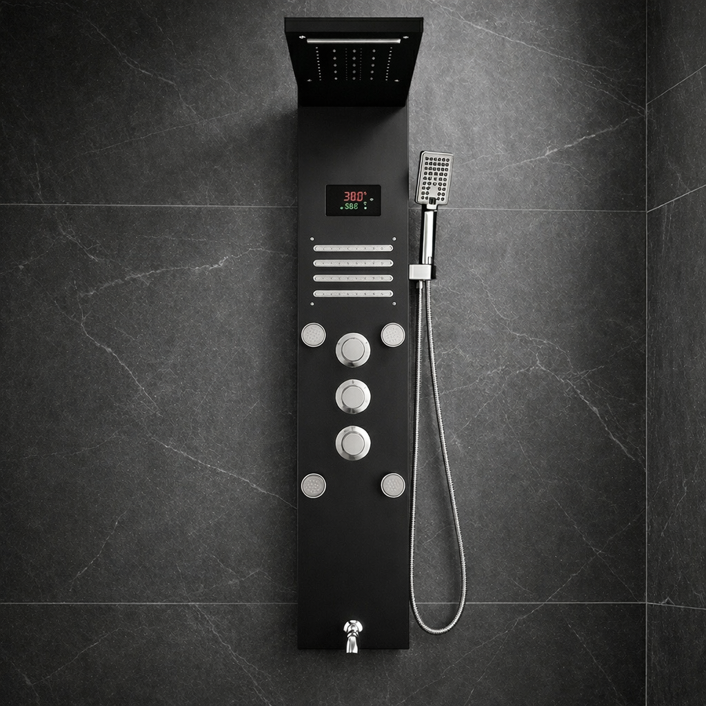 Colonne de Douche murale Vitalys - Noir