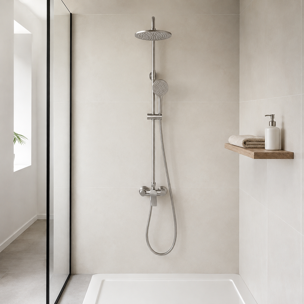 Colonne De Douche Argent